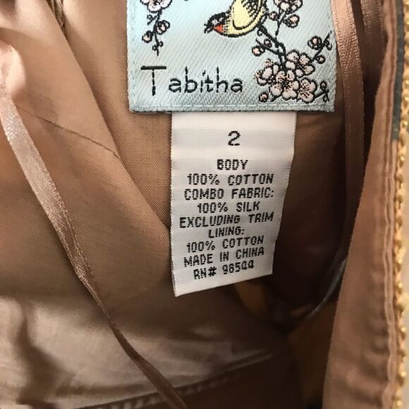 Anthropologie winter flame‎ strapless dress ruffle hem - Picture 5 of 5